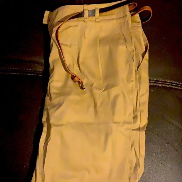 Brown Pants (with belt) - Picture 1 of 6
